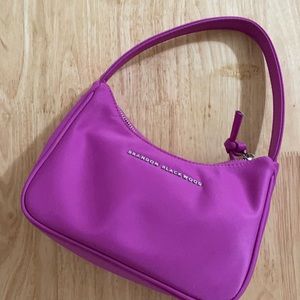 BRANDON BLACKWOOD Trendy fuchsia handbag